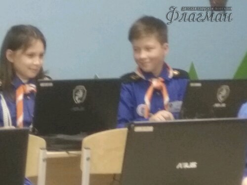 Занятиях в детском клубе «Флагман»